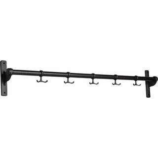 Essem Design Nostalgi knagerække 100 cm Sortbejdset eg/Sort