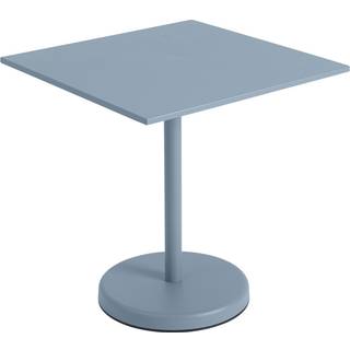 Muuto Linear stålbord 70x70 cm Dark green