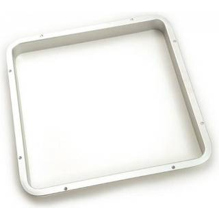 Inderramme / trimkit til bådluger, aluminium, 200 x 200 mm, passer Gebo Skylight Standard