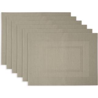 Dii Stone PVC Doubleframe Placemat 6 Piece