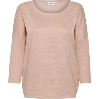 Saint Tropez MilaSZ R-Neck Pullover - Pink - Str L - Damer
