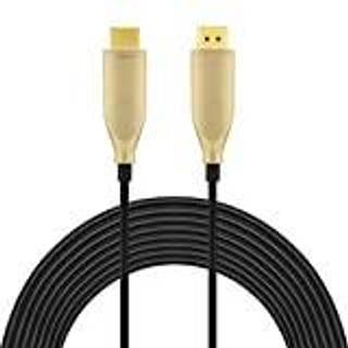 NÖRDIC 25m Aktiv AOC Fiberoptisk HDMI 2.0 4K 60Hz 18Gbps EDID CEC HDR ARC Dolby DTS-HD