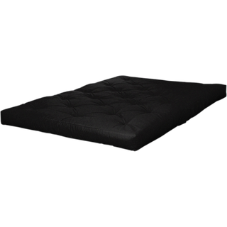 Dobbelt Naturlatex Futonmadras med Bomuld Fra Karup Design | 18cm - 120x200 - 917 Sort