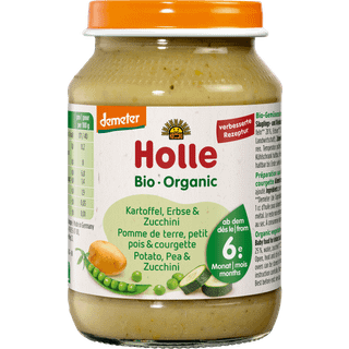 Holle Kartofler, ærter & courgetter fra 6. måned 57.63 DKK/1 kg (6 x 190.0g)