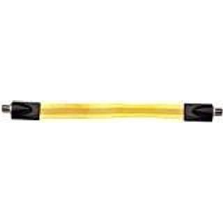 Axing SAT Tilslutningskabel [1x F-bøsning - 1x F-bøsning ] 25.00 cm 75 dB forgyldte stik, Gennemføring via vin