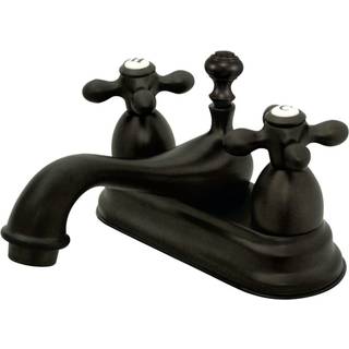 Kingston Brass KS3605AX 4 in. Centerset badev?relse vandhane olie gnidet bronze