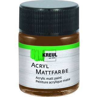 Acryl Mattfarbe 50ml - Dunkelbraun