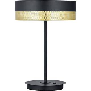Mesh LED-bordlampe, touch-dæmper, sort/guld