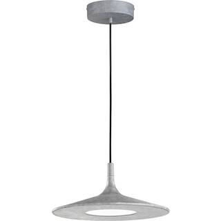 Schöner Wohnen Slim LED-hængelampe, betonfarvet