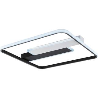 Blithe LED-loftlampe, 50x50cm, ramme