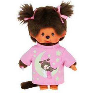 Monchhichi pige Glow in the Dark 20cm Monchhichi dukke 223732