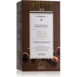 Korres Argan Oil Permanent hårfarve Med Arganolie Skygge 6.0 Dark Blonde 50 ml - 50 ml