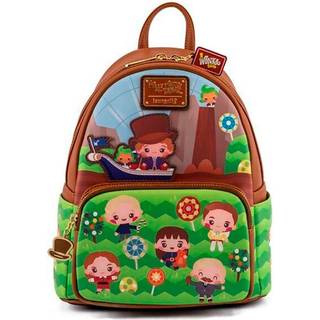 Loungefly Charlie og Chocolate Factory Wonka 50 -?rs jubil?um Double Strap Shoulder Bag Purse