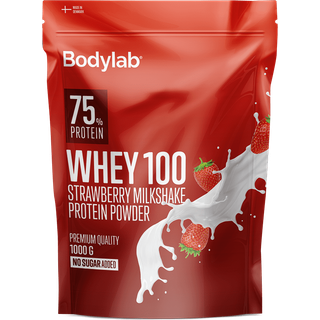 Bodylab Whey 100 Protein - 1kg Strawberry Milkshake