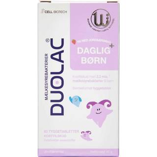 DUOLAC DAGLIG+ BØRN TYGGETABL