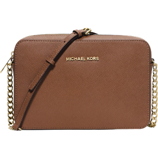 Michael Kors Jet Set Crossover taske brun