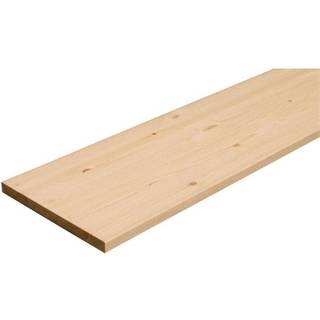 Massiv hylde i fyr 25 mm x 30 x 120 cm