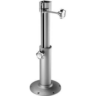 Stolestativ Barka, 360°, justerbar med knap 40 - 60 cm, Ø8/6 cm, Ø22 cm