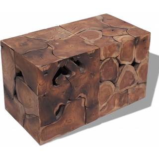 Taburet Massivt Teaktræ - 2