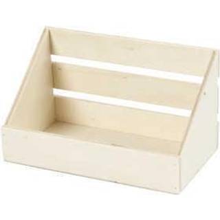 Elegant Lille Hylde i Lyst Træ - 13,3 cm