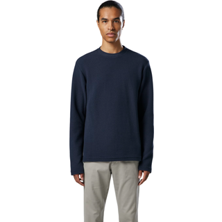 NN07 Clive Knitted Sweater Navy Blue