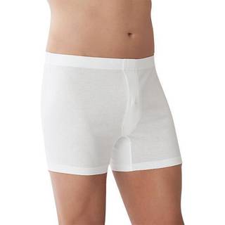 Zimmerli of Switzerland Sea Island Cotton Boxer Shorts White