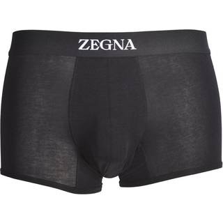 Ermenegildo Zegna Herren Trunk schwarz Baumwolle & Mix unifarben