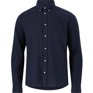 Les Deux - Kristian Linen Shirt - Skjorter til mænd - dark Navy - L