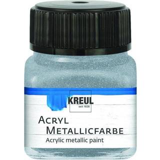 Acryl Metallicfarbe 20ml - Silber