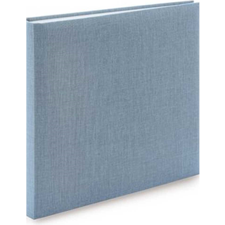 goldbuch Linen photo album Summertime Trend 2 25x25 60 white pages blue-grey