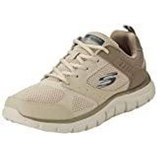 SKECHERS Herre Track Syntac Sneakers Ecru