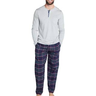 Jockey Pants Flannel - Navy Checked - Small
