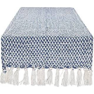 DII Nautical Blue Woven Table Runner 15x72