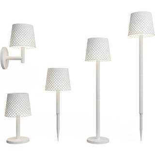 Newgarden Greta LED-solcellelampe, hvid