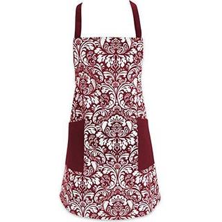 DII Chef Style Cotton Apron Justerbare stropper og stor lommevin