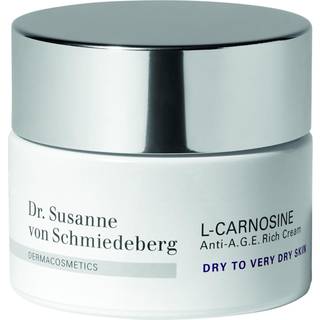 Dr. Susanne von Schmiedeberg Ansigtspleje Ansigtscremer L-Carnosine Anti-A.G.E. Rich Cream 50 ml (13.000,00 kr / 1 l) - 50 ml