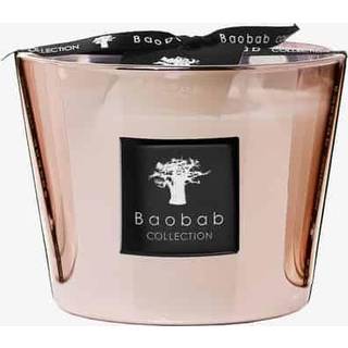 Baobab Collection Candlelight And Scents - 'Les Exclusives Roseum' candle, small in Pink Glass & wax