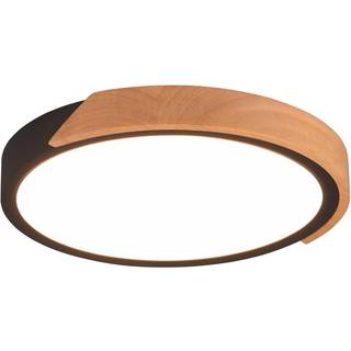 Jano LED-loftlampe, Ø 31,5 cm, 3.000 K, sort