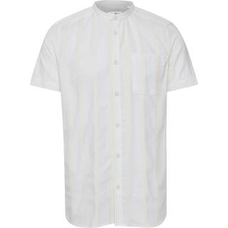 Solid Allan SS Linen Shirt Off White
