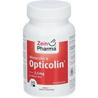 Monacolin K Opticolin - 240 vegetabilske kapsler