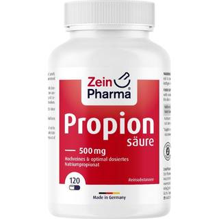 Propionsyre, 500mg - 120 kapsler