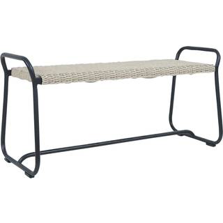 Brafab, Midway Bænk 110 cm Sort/Beige Brafab