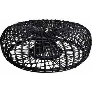Cane-line Nest bord/fodskammel Lava grey, stor