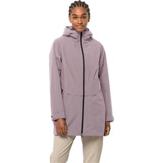 Jack Wolfskin Women's Mainkai Long Jacket Quail, L