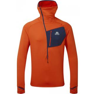 Mountain Equipment Eclipse Hooded Zip T Fleecesweatere Herrer størrelse M farve rød