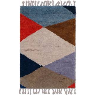 Harlequin Knotted Rug