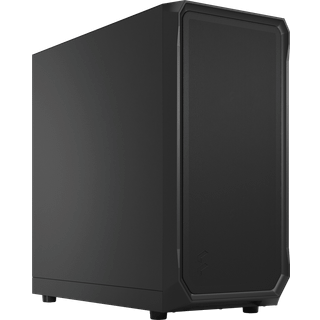 Fractal Design Focus 2 - Black Solid - Kabinet - Miditower - Sort