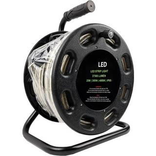 25m Arbejdslys tromle - 230V, 300W, neutral hvid, IP65