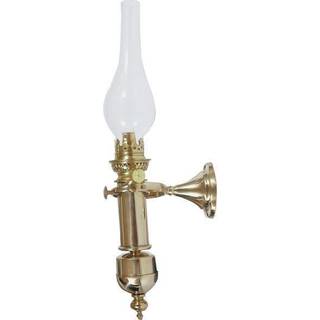 Elektrisk olielampe / petroleums lampe til væg, 400 mm