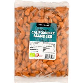 Lev Økologisk Mandler Californiske - 400 g